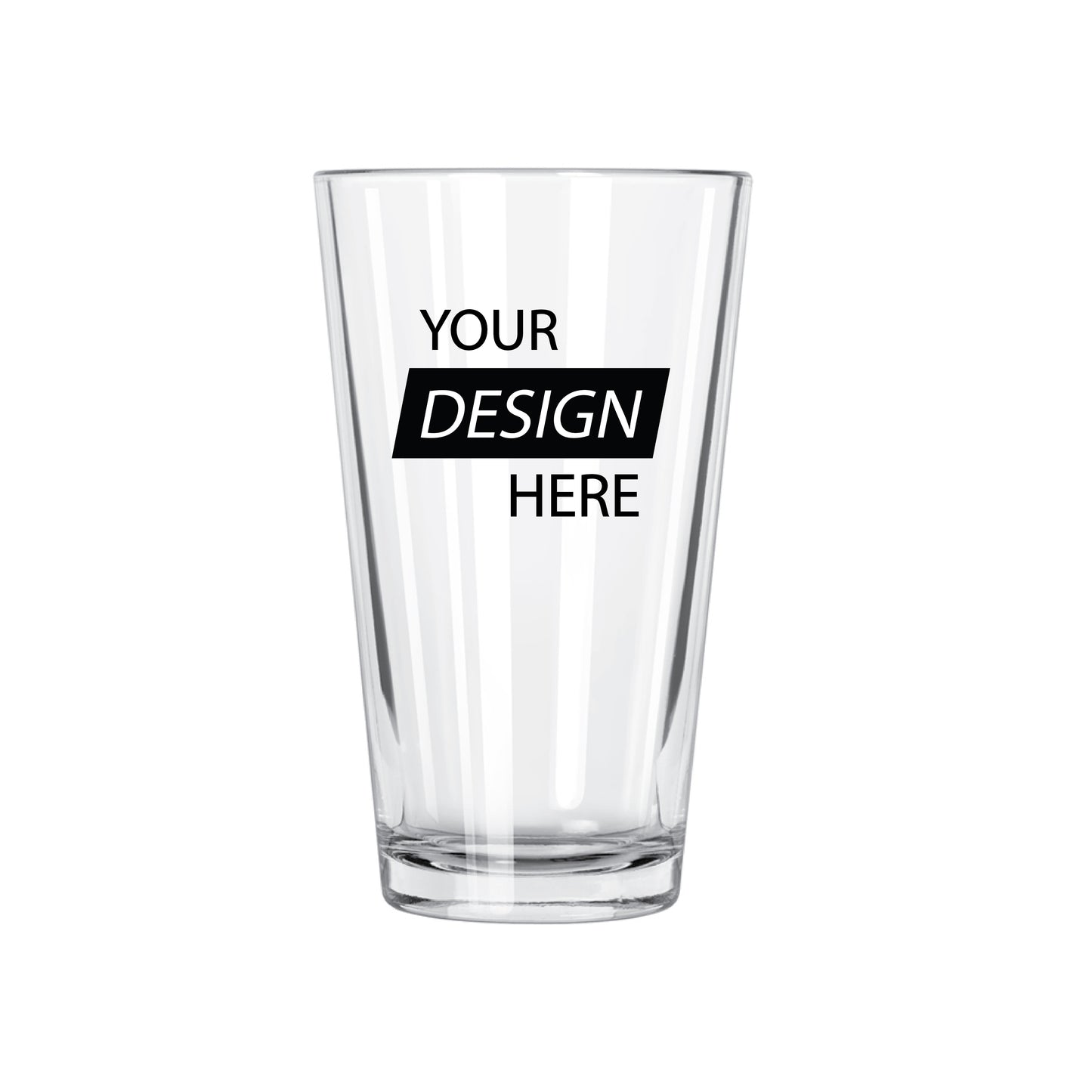 Personalized Your Logo Mixing Glass 16 oz